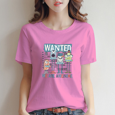 Дамска тениска с обло деколте-няколко модела