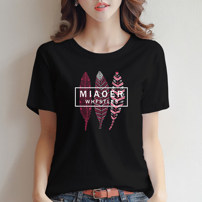 Дамска тениска с обло деколте-няколко модела