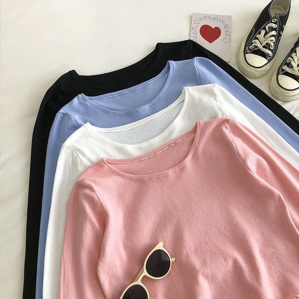 Bluza scurta dama cu maneca lunga - model nou