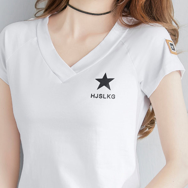 Ежедневна дамска памучна  тениска - няколко модела