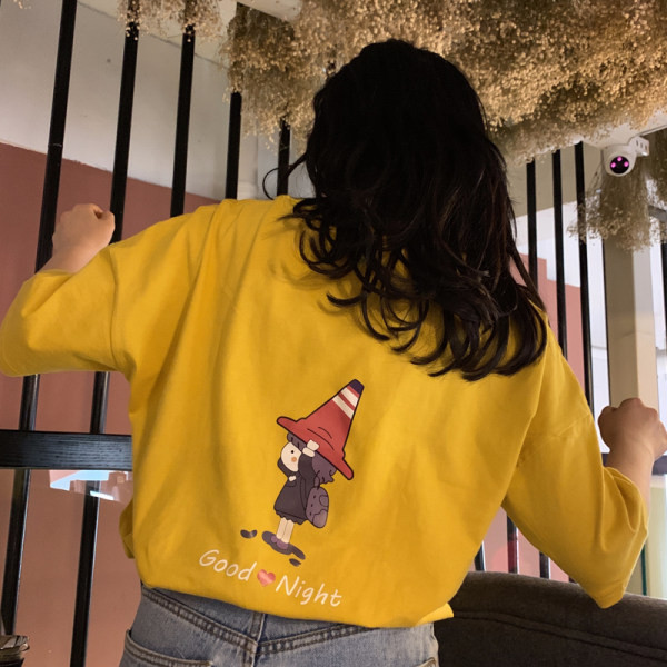 Tricou casual dama cu aplicatie in doua culori