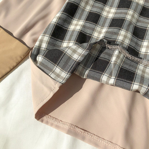 Bluză de damă cu mâneci îndoite în mai multe culori