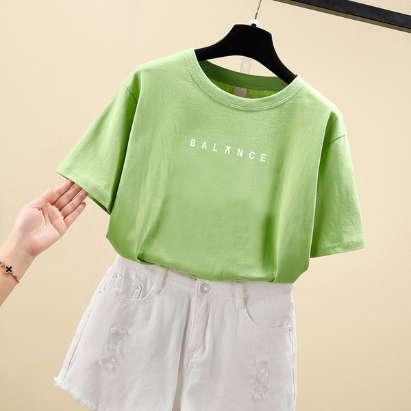 Дамска тениска с къс ръкав и апликация  - няколко модела