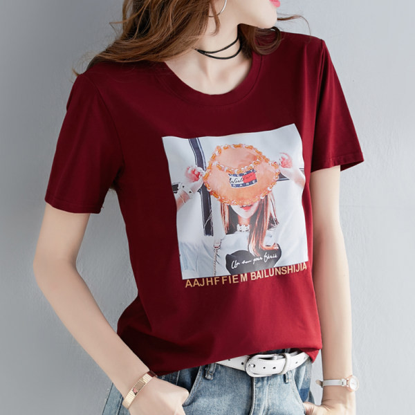 Tricou casual dama cu maneca scurta - mai multe modele