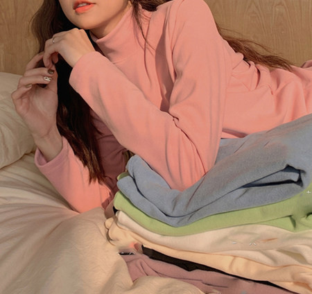 Bluza casual dama cu guler polo - model uni