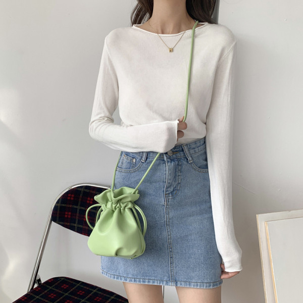 Bluza casual dama cu decolteu oval in mai multe culori