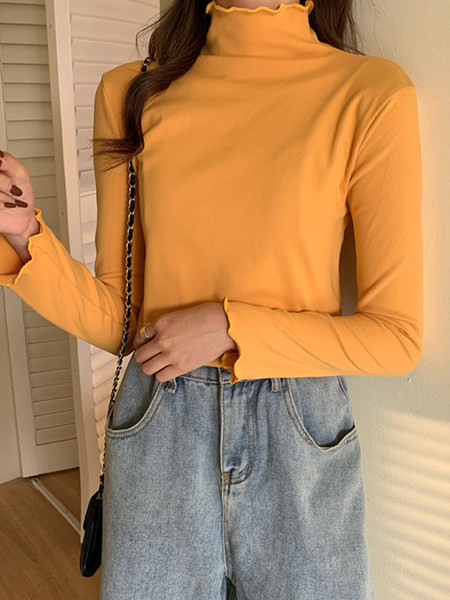 Bluza de dama model nou model uni cu guler polo