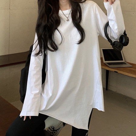 Bluză casual de damă în alb