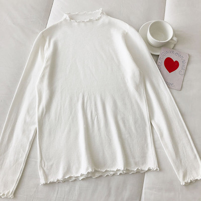 Дамска блуза с дълъг ръкав в шест цвята