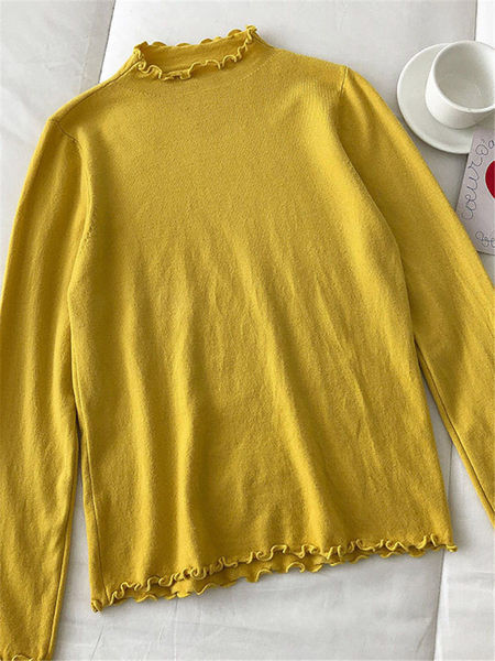 Bluză de damă cu mâneci lungi în șase culori