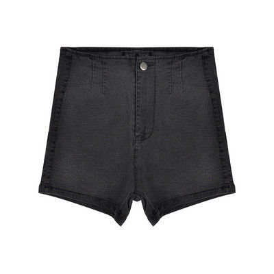 Blugi scurti de vară cu talie înaltă