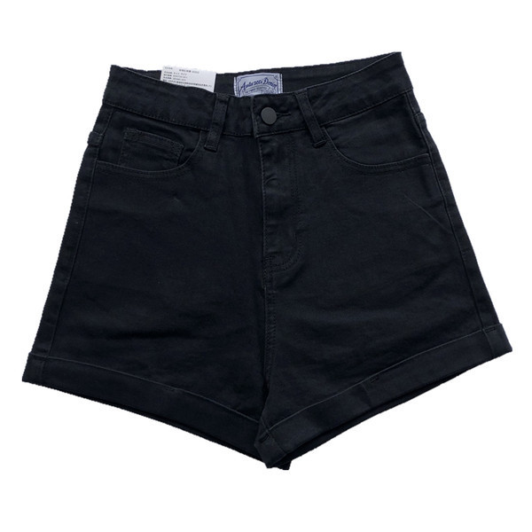 Pantaloni scurți de damă la modă cu talie înaltă - mai multe culori