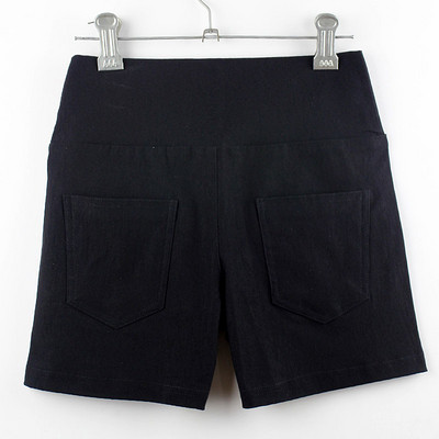 Pantaloni scurți de damă cu talie înaltă - două modele