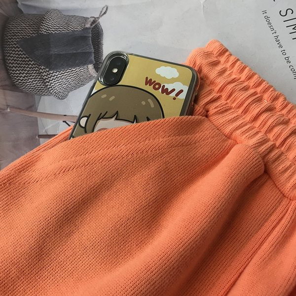 Pantaloni scurți casual cu cravate și talie elastică