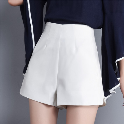 Pantaloni scurti dama model lat cu fermoar