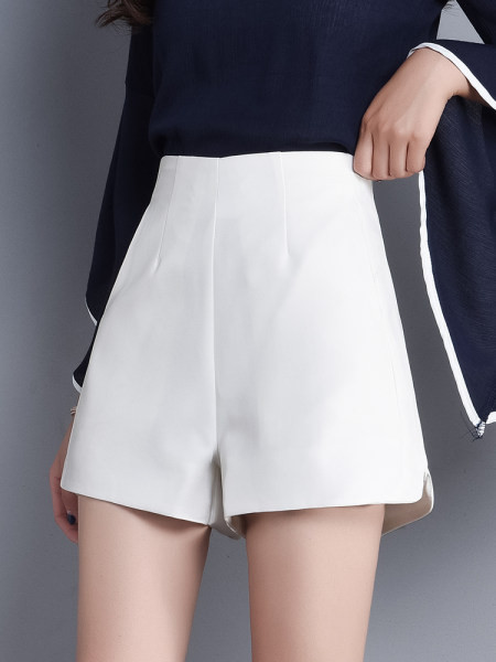 Pantaloni scurti dama model lat cu fermoar