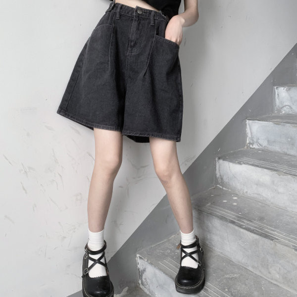 Blugi scurti casual dama - model larg