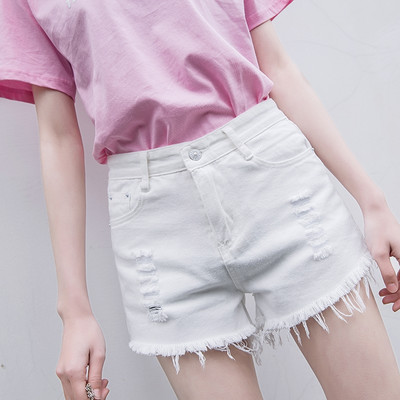 Model nou de pantaloni scurti de dama cu model rupt in mai multe culori