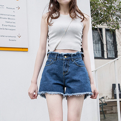 Model nou de pantaloni scurti de dama cu model rupt in mai multe culori