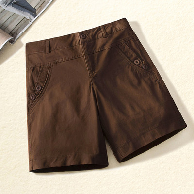 Pantaloni scurți de vară de damă cu buzunar