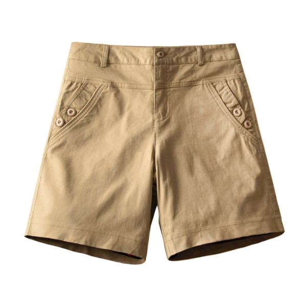 Pantaloni scurți de vară de damă cu buzunar