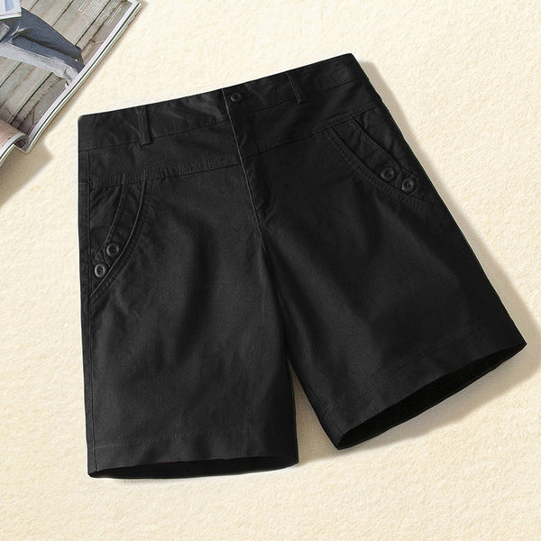 Pantaloni scurți de vară de damă cu buzunar