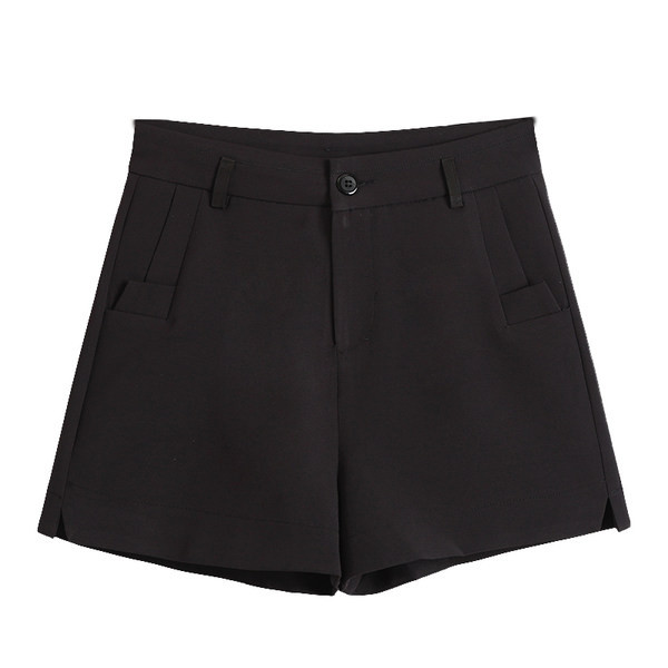 Pantaloni scurți casual dama cu nasture