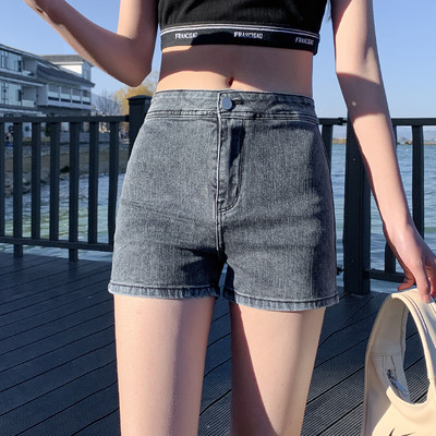 Model nou de pantaloni scurți de damă cu talie înaltă - trei culori