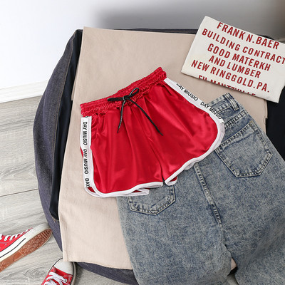 Pantaloni scurți casual de damă cu talie elastică - până la 5XL