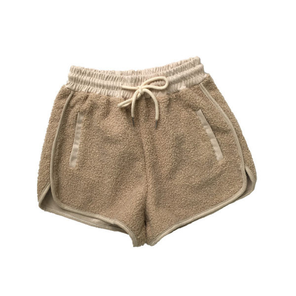 Pantaloni scurți de damă cu cravate