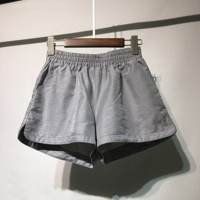 Pantaloni scurți casual dama cu elastic si buzunare