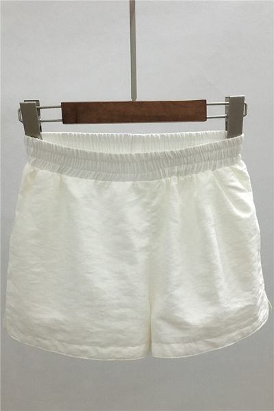 Pantaloni scurți casual dama cu elastic si buzunare