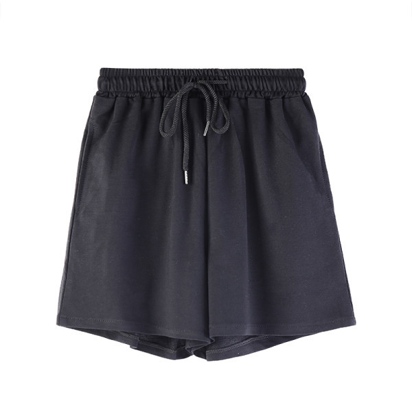 Pantaloni scurți largi de primăvară-vară cu talie elastică