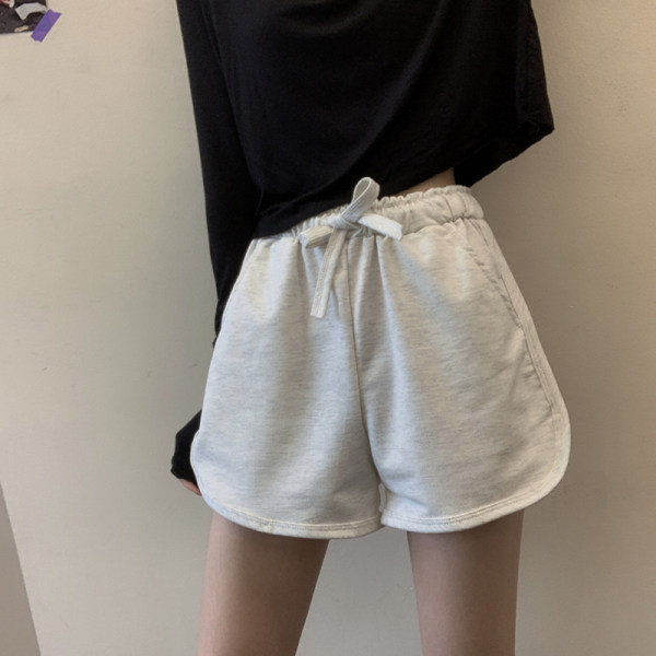 Pantaloni scurți casual, cu talie elastică