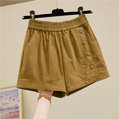 Pantaloni casual dama cu nasturi