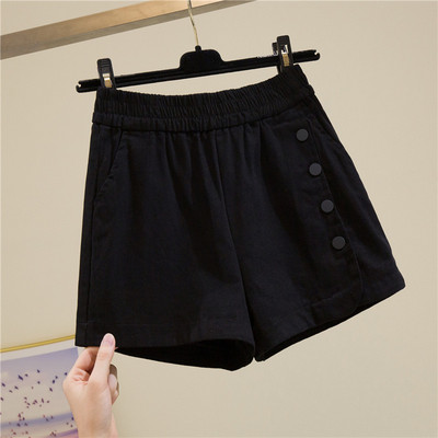 Pantaloni casual dama cu nasturi