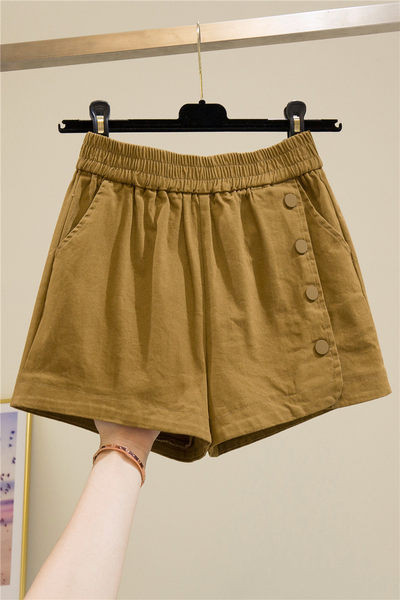 Pantaloni casual dama cu nasturi