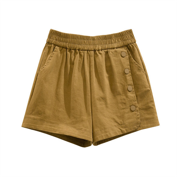 Pantaloni casual dama cu nasturi