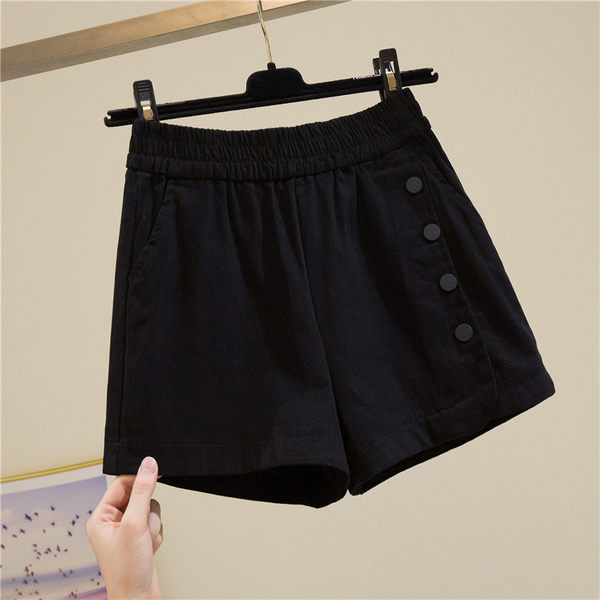 Pantaloni casual dama cu nasturi