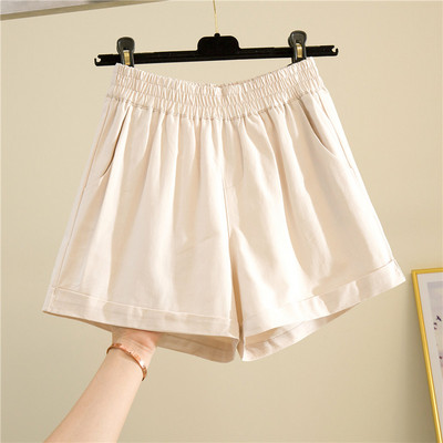 Pantaloni scurți casual dama cu elastic si buzunare