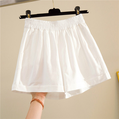 Pantaloni scurți casual dama cu elastic si buzunare