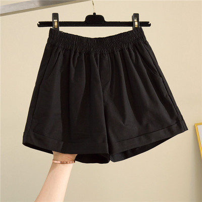 Pantaloni scurți casual dama cu elastic si buzunare