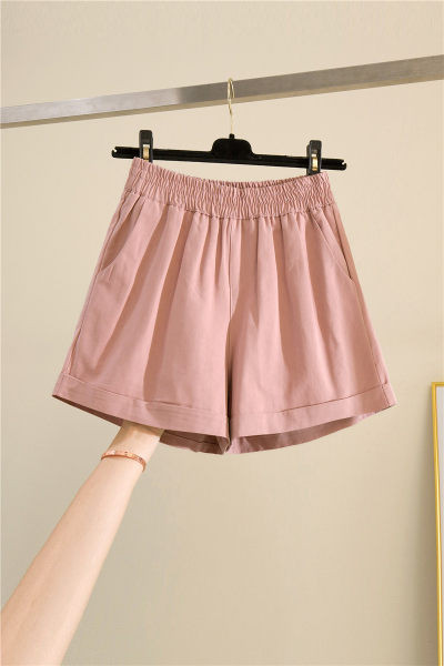 Pantaloni scurți casual dama cu elastic si buzunare