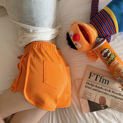 Pantaloni sport casual cu talie elastica