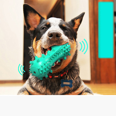 Perie-jucărie din cauciuc pentru curățarea dinților animalelor de companie