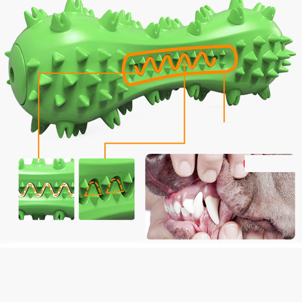 Perie-jucărie din cauciuc pentru curățarea dinților animalelor de companie