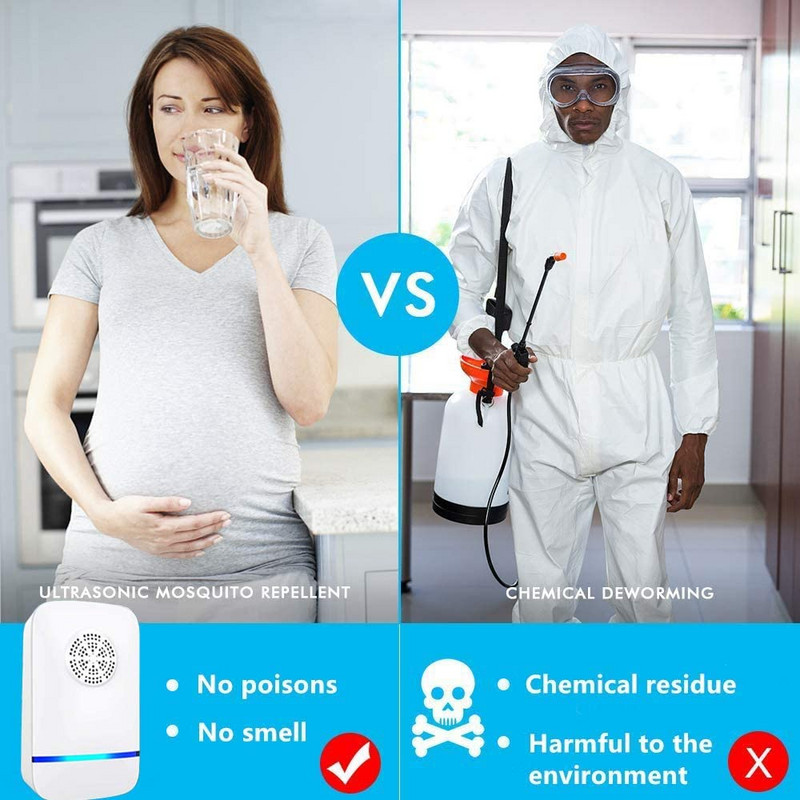 Ultrazvučni uređaj za tjeranje komaraca, žohara, muha, glodavaca