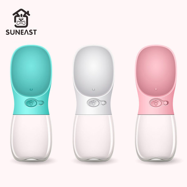 Pārnēsājama ūdens pudele, kas piemērota suņiem un kaķiem