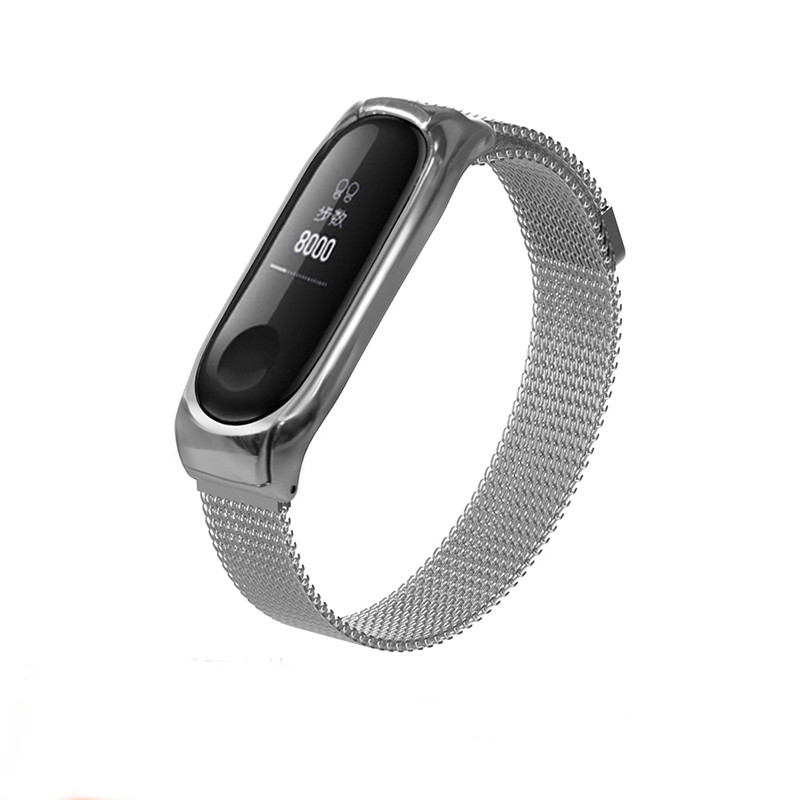 Nerūdijančio plieno fitneso apyrankės dirželis