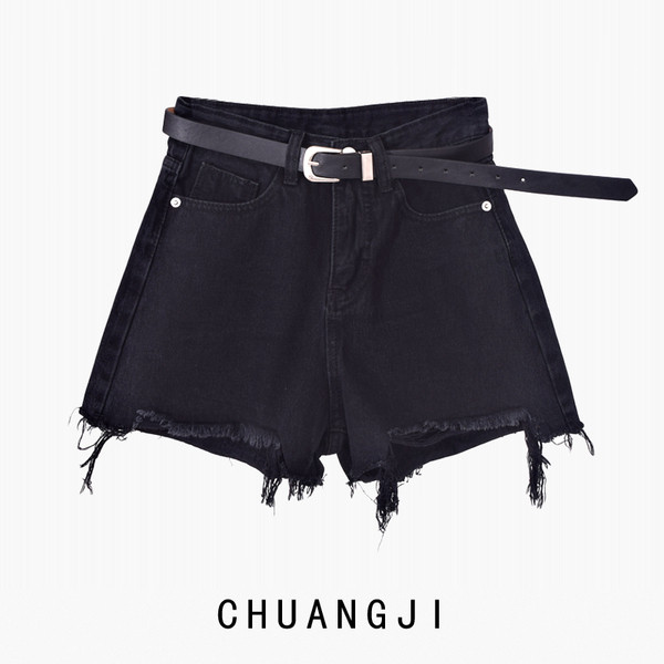 Γυναικεία τζιν με υψηλή μέση και ζώνη